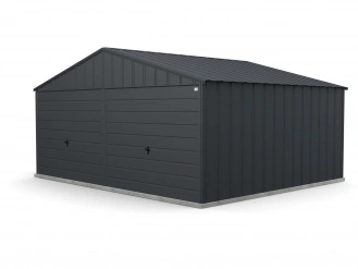 Metalen garage RETRO