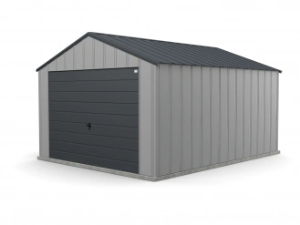 Metalen garage RETRO