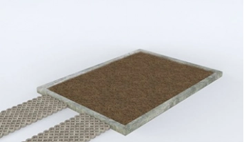 Fundering of een gemetselde rand onder de hele garage