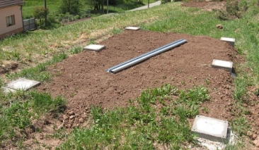 betonnen voetstukken