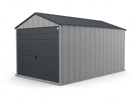 Metalen garage RETRO