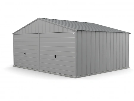 Metalen garage RETRO