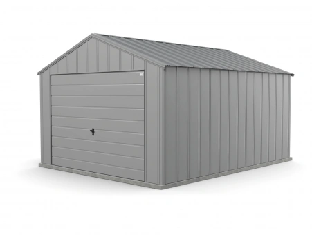 Metalen garage RETRO