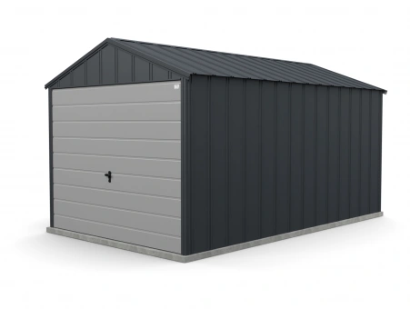 Metalen garage RETRO