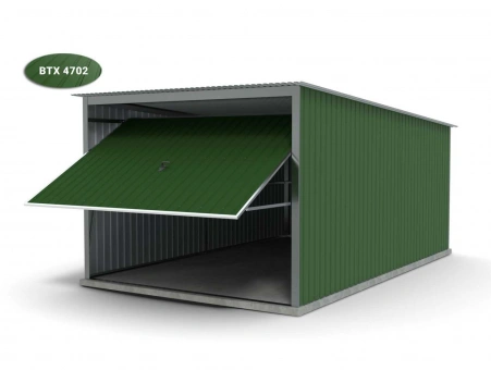 Metalen garage - kantelpoort 16