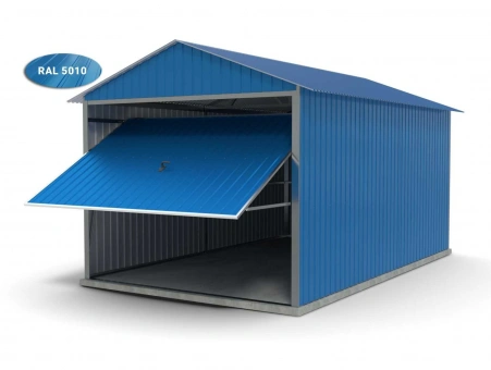 Metalen garage 9