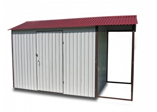 Metalen garage – de ideale berging binnen handbereik